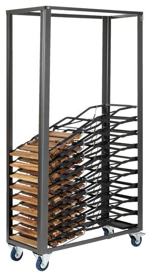 Transporttrolley für Stühle; 45x95x181 cm (DxSxW); szary