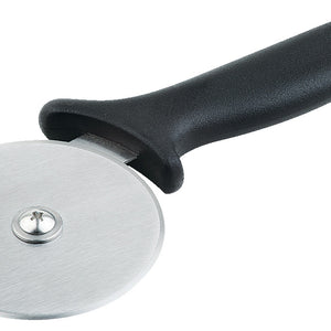 radełko do pizzy Major; 10x23.5 cm (ØxD); czarny/srebro