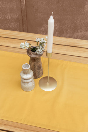 Tischläufer Lasolana; 40x120 cm (SxD); żółty