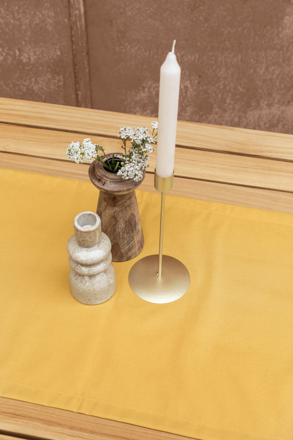 Tischläufer Lasolana; 40x120 cm (SxD); żółty