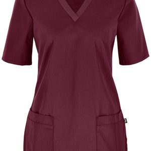 Damenkasack Calva; Kleidergröße M; ciemny czerwony