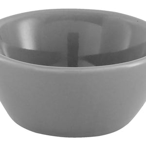 mini miseczki  Ara; 58ml, 7x3 cm (ØxW); jasny szary; okrągły; 12 sztuka / opakowanie