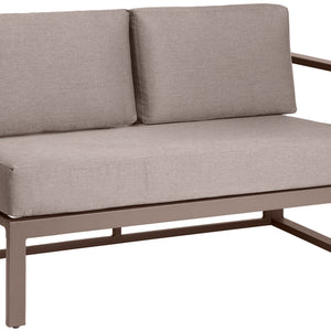 element boczny Sereno prawy; 127x69.5x64 cm (SxGxW); taupe
