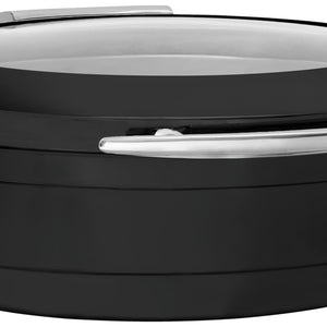 podgrzewacz Fenton okrągły; 6000ml, 44x54x16 cm (SxGxW); srebro/czarny; okrągły