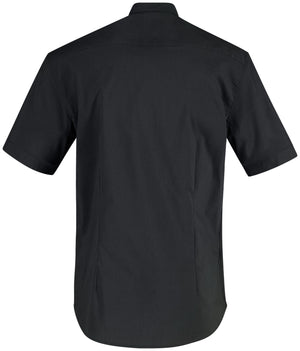 Hemd Kurzarm Lani Regular Fit; Kleidergröße 37/38; czarny