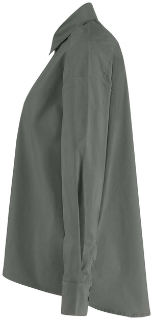 Bluse Langarm Beatris Comfort Fit; Kleidergröße S; ciemny szary