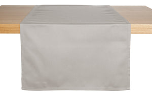 bieżnik Oblia; 40x130 cm (SxD); jasny szary; prostokątny; 6 sztuka / opakowanie