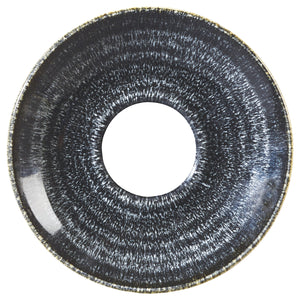 Espresso Untere Studio Prints Charcoal Black; 11.8 cm (Ø); czarny; okrągły; 12 sztuka / opakowanie