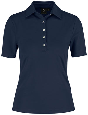 Damen-Polo Malme Halbarm; Kleidergröße XL; granat