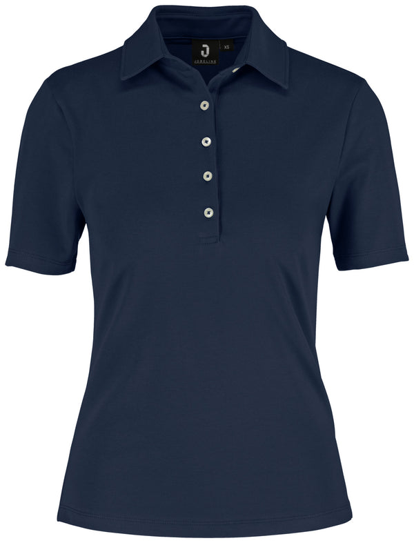 Damen-Polo Malme Halbarm; Kleidergröße XL; granat