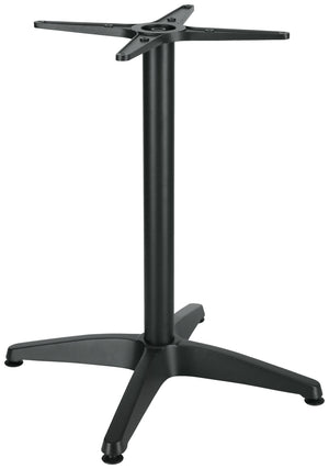 rama stołu Past Aluminium; 66x66x72 cm (SxDxW); czarny