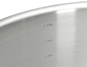 Bratentopf Prim Appety; 45 cm (Ø); srebro