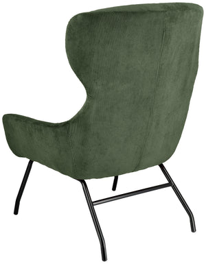 fotel uszak Malin; 75x77x103 cm (SxGxW); siedzisko zielony