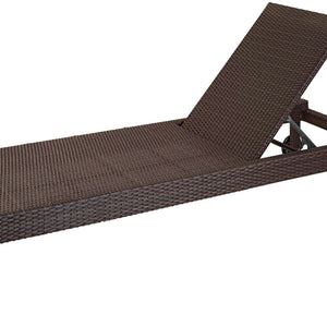 leżanka Metropolitan; 202x83.5x34 cm (DxSxW); siedzisko ciemny taupe, stelaż ciemny taupe