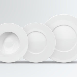 zestaw próbny porcelany Noon 3 częściowy; biały