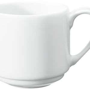 filiżanka do espresso Pallais; 100ml, 6x6 cm (ØxW); biały; okrągły; 6 sztuka / opakowanie