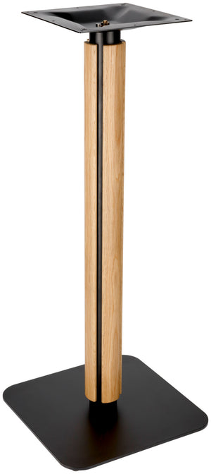 Stehtischgestell Vertico Indoor Stehtischgestell ; 45x45x107 cm (SxDxW); dąb/czarny; kwadrat