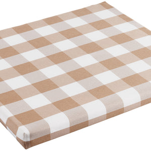 poduszka na krzesło Countryline; 34x39x2.5 cm (SxDxW); beżowy; kwadrat; 4 sztuka / opakowanie