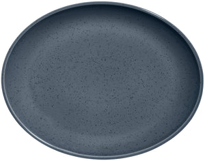 półmisek Alessia owalny; 32.5x25.5x3.5 cm (DxSxW); szary; owalny; 3 sztuka / opakowanie