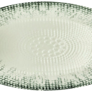 półmisek Kuori prostokątny; 36x21 cm (DxS); biały/szary/czarny; prostokątny; 3 sztuka / opakowanie