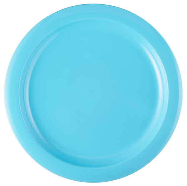 talerz lunch box Colora; 24.1 cm (Ø); jasny niebieski; okrągły; 5 sztuka / opakowanie