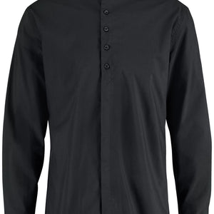 Hemd Langarm Lani Regular Fit; Kleidergröße 43/44; czarny