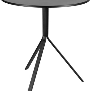 Tisch Neya rund; 75x70 cm (WxØ); czarny; okrągły