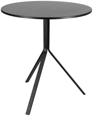 Tisch Neya rund; 75x70 cm (WxØ); czarny; okrągły