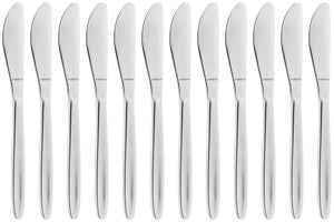 nóż stołowy Palermo; 20.9 cm (D); srebro, Griff srebro; 12 sztuka / opakowanie