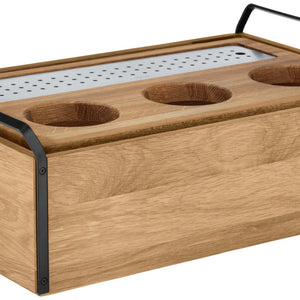 ekspozytor bufetowy do karafek Montana dąb 1/1; Größe GN 1/1