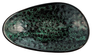 Servierplatte Black Reef Porzellan