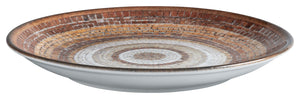 Porzellan Teller flach Terra Mosaic rund; 20.5 cm (Ø); terakota/beżowy/brązowy; okrągły; 6 sztuka / opakowanie