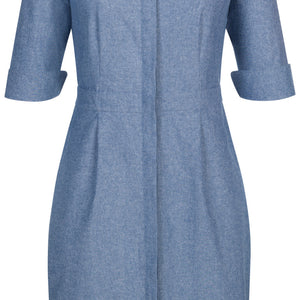 sukienka Livia Chambray; Kleidergröße 46; jasny niebieski