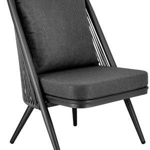 Loungesessel Isola; 65x73x94 cm (SxGxW); antracyt