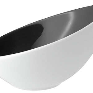 miska Contrast okrągła; 300ml, 16x17x9.3 cm (DxSxW); antracyt; owalny; 4 sztuka / opakowanie