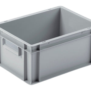 system pojemników piętrowalnych Universalbox 40x30 cm; 16700ml, 30x40x16.8 cm (DxSxW); szary