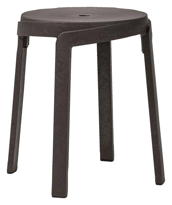 Hocker Stack; 36.5x36.5x46.5 cm (SxGxW); brązowy; 4 sztuka / opakowanie