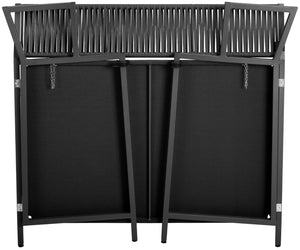 Outdoorbar Baruba Element Gerade; 120x56x115 cm (DxSxW); dąb/naturalny/antracyt