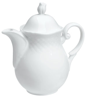 dzbanek do kawy Zürich z pokrywką; 560ml, 8x18 cm (ØxW); biały; okrągły; 2 sztuka / opakowanie