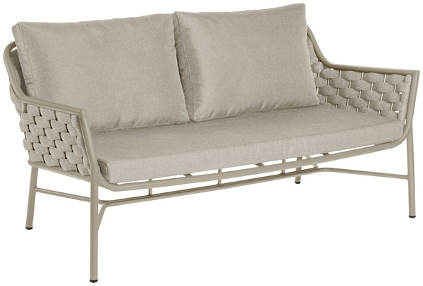 Sofa 2-osobowa Arto; 154x75x78 cm (SxGxW); beżowy