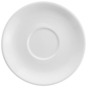 spodek do filiżanki Nissa / Cui; 15.5 cm (Ø); biały; okrągły; 6 sztuka / opakowanie