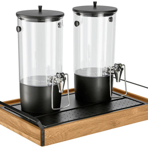 dyspenser do soków Montana dąb podwójny 1/1; Größe GN 1/1