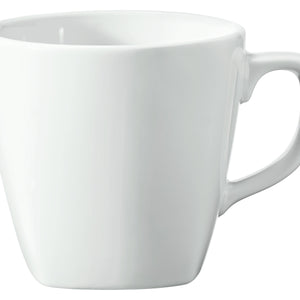 filiżanka do kawy Bali; 240ml, 8.1x7.5 cm (ØxW); biały; okrągły; 6 sztuka / opakowanie