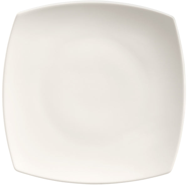 talerz płaski Quadrati; 24x24 cm (DxS); biel kremowa; kwadrat; 12 sztuka / opakowanie