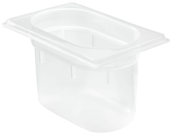 pojemnik GN z tworzywa sztucznego Risa 45170; Größe GN 1/9, 800ml, 17.6x10.8x10 cm (DxSxG); transparentny