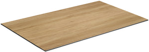blat kompaktowy Lift prostokątny; 120x68 cm (DxS); dąb/naturalny; prostokątny
