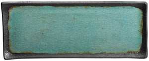 półmisek Dearborn z rantem; Größe GN 1.5/4, 39.7x16.2x2 cm (DxSxW); turkusowy; prostokątny; 3 sztuka / opakowanie