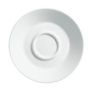 spodek do filiżanki do espresso Bistro; 11.5x1.8 cm (ØxW); biały; okrągły; 6 sztuka / opakowanie