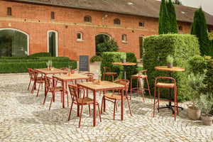 Outdoor-Teak-Tischplatte Mirello rund; 60 cm (Ø); brązowy; okrągły