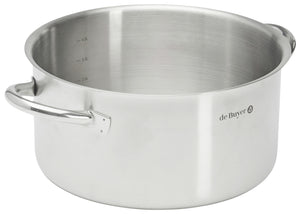 Bratentopf Prim Appety; 24 cm (Ø); srebro